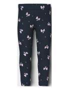 Nmfdavina Aop Swe Legging Bru Bottoms Leggings Navy Name It