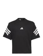 J Fi 3S T Tops T-shirts Short-sleeved Black Adidas Sportswear