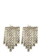 Earrings Wide Chunky Waterfall Korvakoru Korut Silver Lindex