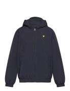 Zip Through Hooded Jacket Ohut Takki Kuoritakki Navy Lyle & Scott