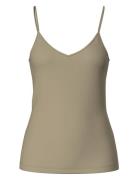 Pcsirene Singlet Jrs Noos Tops T-shirts & Tops Sleeveless Khaki Green ...