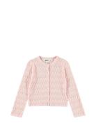 Gigi Tops Knitwear Cardigans Pink Molo