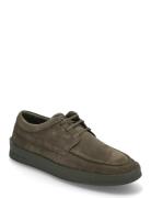 Biatom Lace Shoe Suede Loaferit Matalat Kengät Khaki Green Bianco