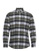 Barbour Valley Tf Designers Shirts Casual Khaki Green Barbour