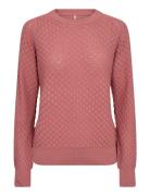 Sc-Amela Tops Knitwear Jumpers Pink Soyaconcept