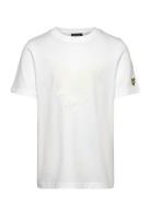 Graphic Eagle T-Shirt Tops T-shirts Short-sleeved White Lyle & Scott