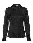 Lendapw Sh Tops Shirts Long-sleeved Black Part Two