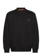 We_Mixdenim Tops Sweat-shirts & Hoodies Sweat-shirts Black BOSS