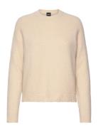 Febisan Tops Knitwear Jumpers Cream BOSS