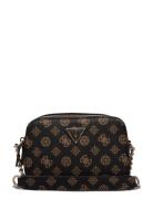 Noelle Crossbody Camera Bags Crossbody Bags Brown GUESS