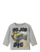 Nmmjeremy Tonka Ls Nreg Top Cplg Tops T-shirts Long-sleeved T-shirts G...