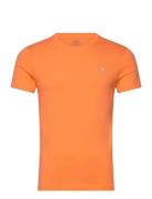 26/1 Jersey-Ssl-Tsh Designers T-shirts Short-sleeved Orange Polo Ralph...