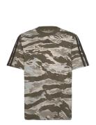 J Camo T Sport T-shirts Short-sleeved Khaki Green Adidas Sportswear