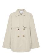 Yasvenice Ls Trenchcoat Noos Trenssi Takki Beige YAS