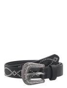 Kogline-Nea Nit Jeans Belt Acc Vyö Black Kids Only