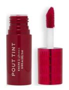 Revolution Pout Tint Sizzlin Red Huulikiilto Meikki Red Revolution Bea...
