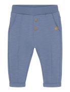 Pants Sweat Bottoms Sweatpants Blue Minymo