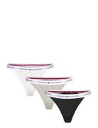 3 Pack Tanga Thong Stringit Alusvaatteet Grey Tommy Hilfiger