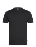 H-Tessler 17 Tops T-shirts Short-sleeved Black BOSS