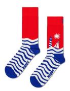 Sail Away Sock Underwear Socks Regular Socks Red Happy Socks