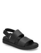 Flat Adj Sandal Eyelet Matalapohjaiset Sandaalit Black Calvin Klein