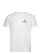 Heeling T-Shirt Tops T-shirts Short-sleeved White Makia