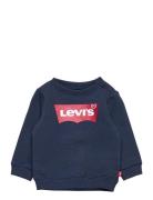 Fw-Crew Tops Sweat-shirts & Hoodies Sweat-shirts Blue Levi's