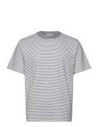 T-Shirt Héritage Tops T-shirts Short-sleeved Grey Armor Lux