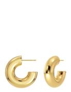 Chunky Creoles S Accessories Jewellery Earrings Hoops Gold Edblad