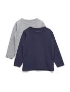 Basic T-Shirt Ls Tops T-shirts Long-sleeved T-shirts Grey Minymo