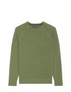 Pullover Long Sleeve Tops Knitwear Round Necks Green Marc O'Polo