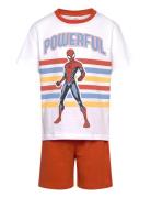 Pyjama Pyjamasetti Pyjama Orange Spider-man