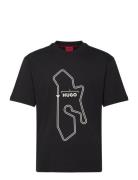 Droad Designers T-shirts Short-sleeved Black HUGO