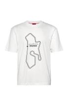 Droad Designers T-shirts Short-sleeved White HUGO