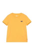 Te-S/S Tee Tops T-shirts Short-sleeved Yellow Levi's