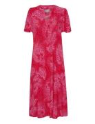 Cupolly Long Dress Polvipituinen Mekko Red Culture