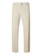 Slhslim-Liam Mini Hounds Trs Flex Noos Bottoms Trousers Formal Cream S...