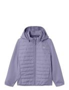 Nknmio Hybrid Jacket Fo Tb Toppatakki Purple Name It