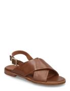 Sandals Matalapohjaiset Sandaalit Brown Billi Bi