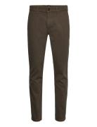 Chino_Slim Bottoms Trousers Chinos Khaki Green BOSS