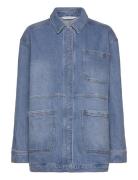 Mscheli Ada Denim Jacket Farkkutakki Denimtakki Blue MSCH Copenhagen