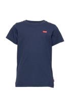 Te-S/S Tee Tops T-shirts Short-sleeved Blue Levi's