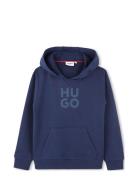 Hooded Sweatshirt Tops Sweat-shirts & Hoodies Hoodies Navy Hugo Kids