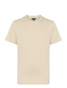 Jermane Tops T-shirts Short-sleeved Beige Matinique