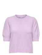 Onlrica Life 2/4 Pullover Knt Noos Tops Knitwear Jumpers Purple ONLY