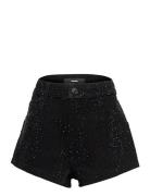 Pgingher Shorts Bottoms Shorts Black Diesel