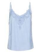 Cranna Top Tops T-shirts & Tops Sleeveless Blue Cream