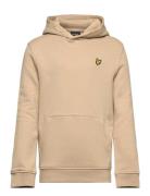 Pullover Hoodie Tops Sweat-shirts & Hoodies Hoodies Beige Lyle & Scott