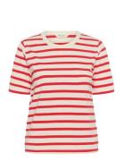 Ratanipw Ts Tops T-shirts & Tops Short-sleeved Red Part Two