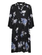 Kaedita Amber Dress Lyhyt Mekko Black Kaffe